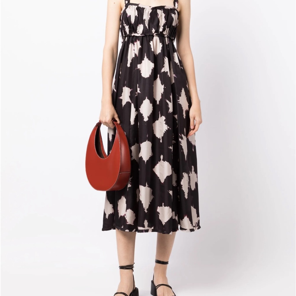Ulla Johnson abstract print Midi Dress